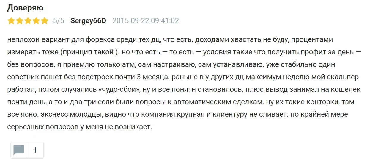 Exness отзывы