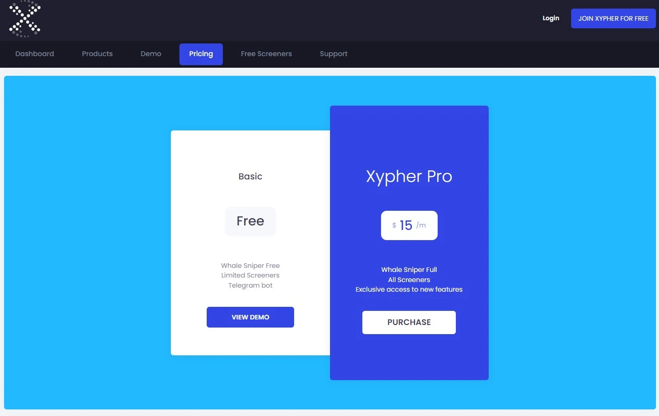 xypher io сайт стоимость
