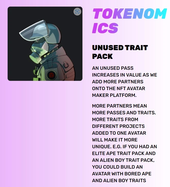 Токен Avatar Maker NFT