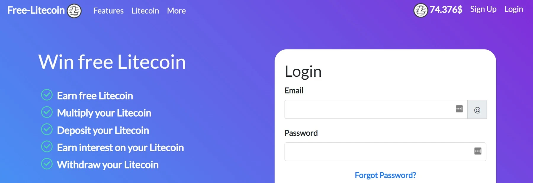 Free Litecoin площадка обзор
