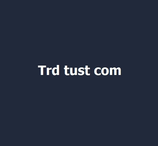 Trd-tust.com