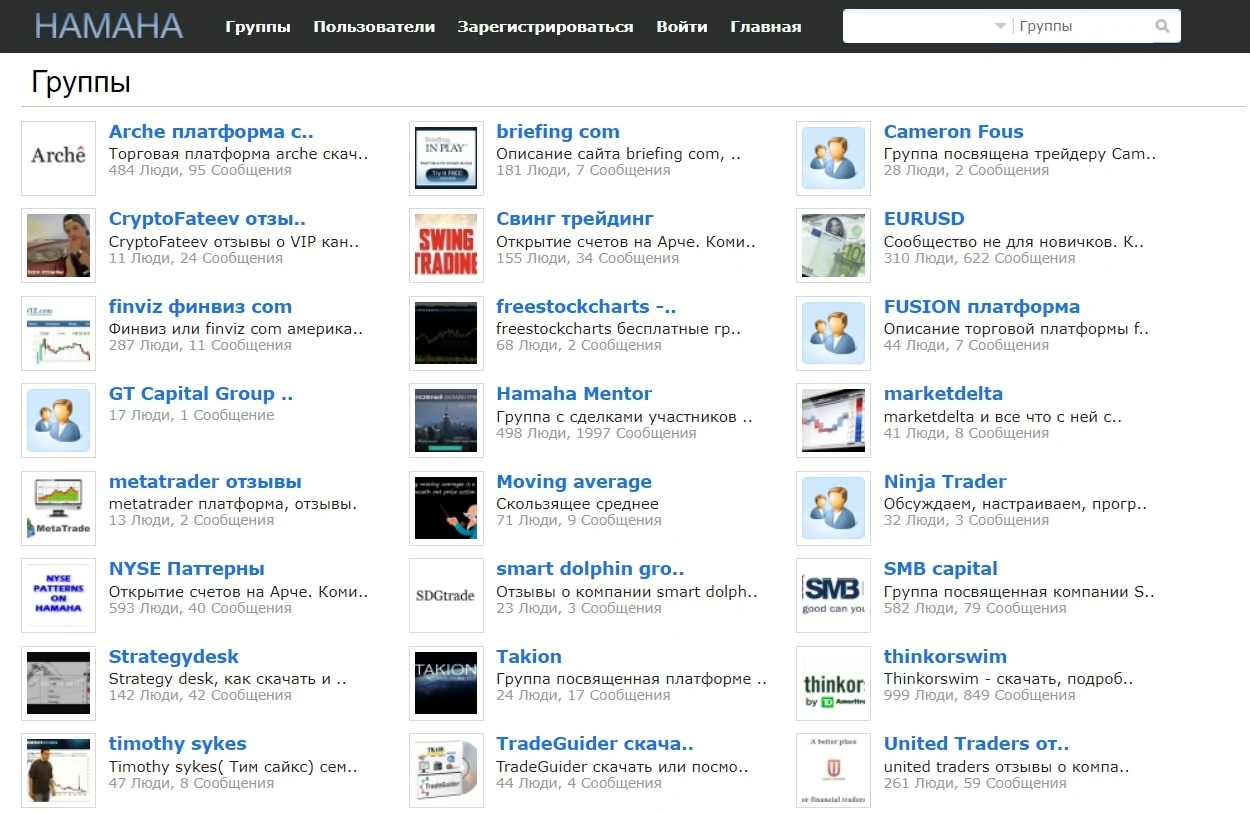 Сайт Hamaha.net