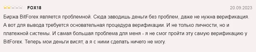 биржа битфорекс отзывы