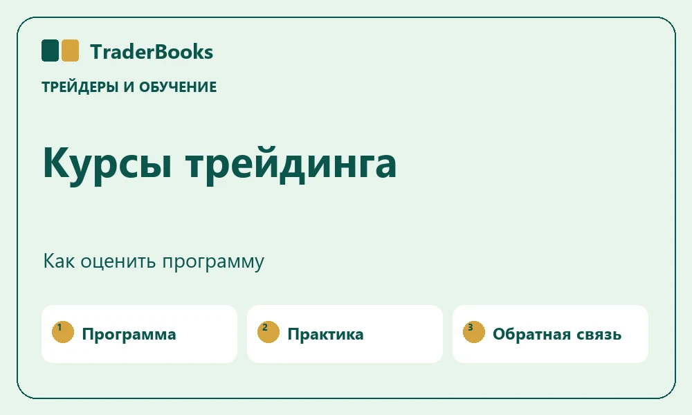 Как выбрать курсы трейдинга и проверить программу