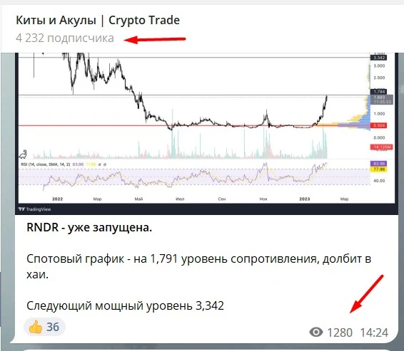 Телеграм Киты и акулы Crypto Trade Дмитрий Катушадзе
