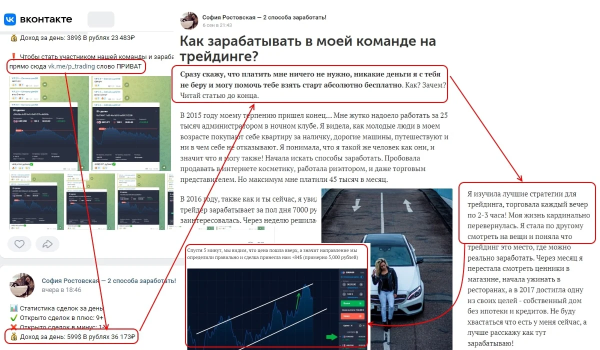 софия ростовская вк заработок