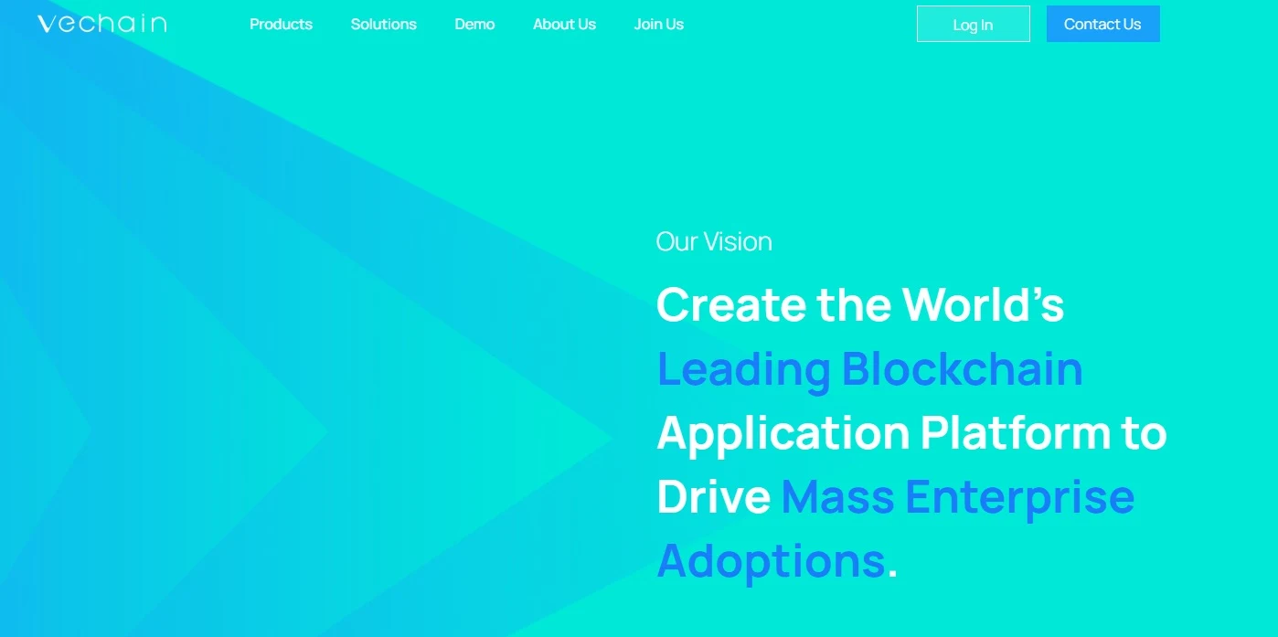 VeChain - сайт