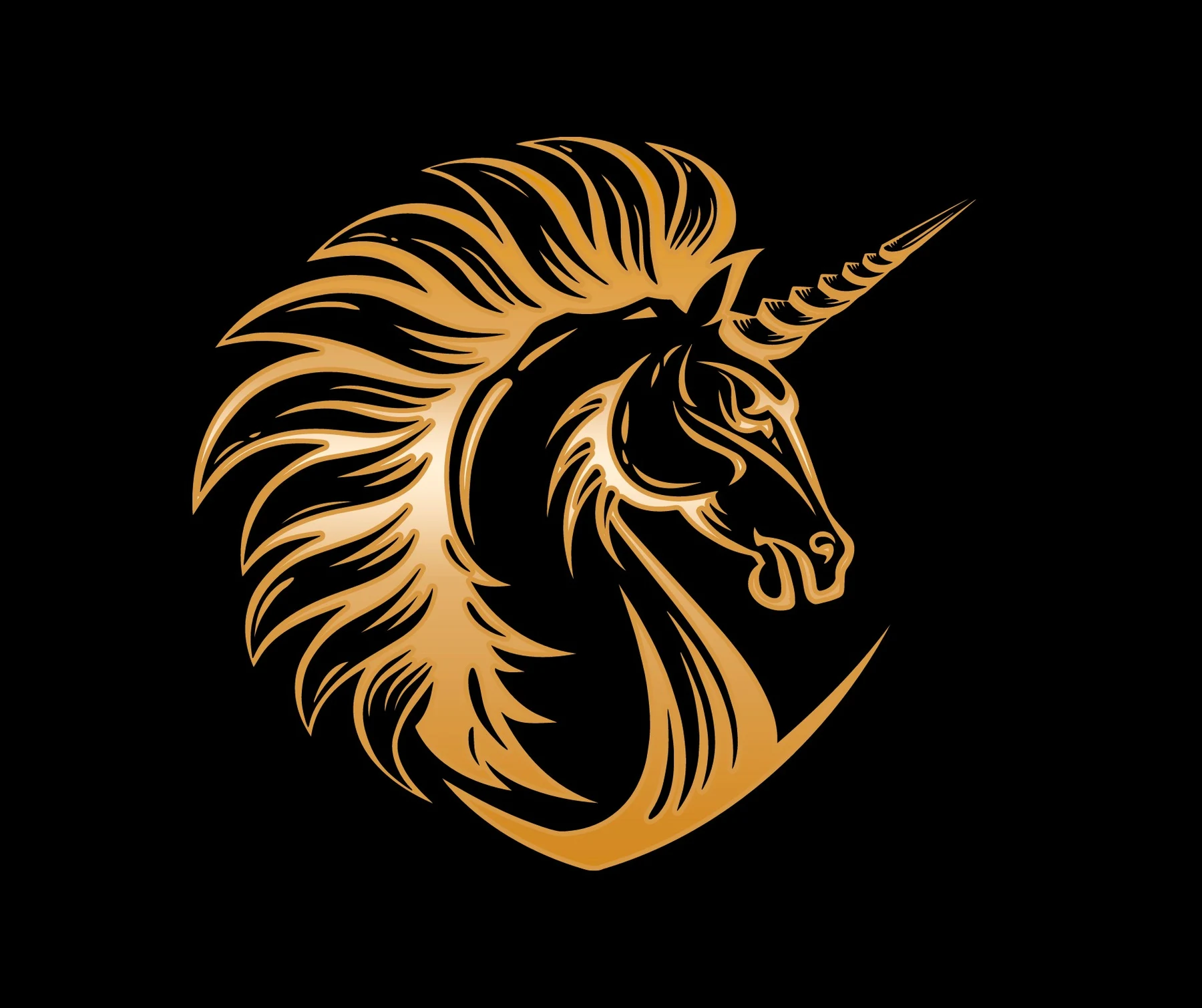 Gold Unicorn