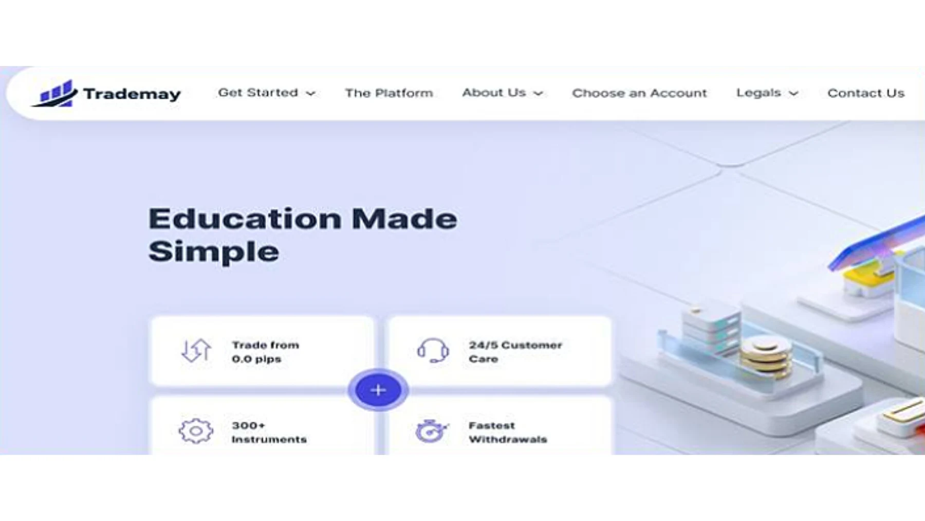 Сайт компании Trademay