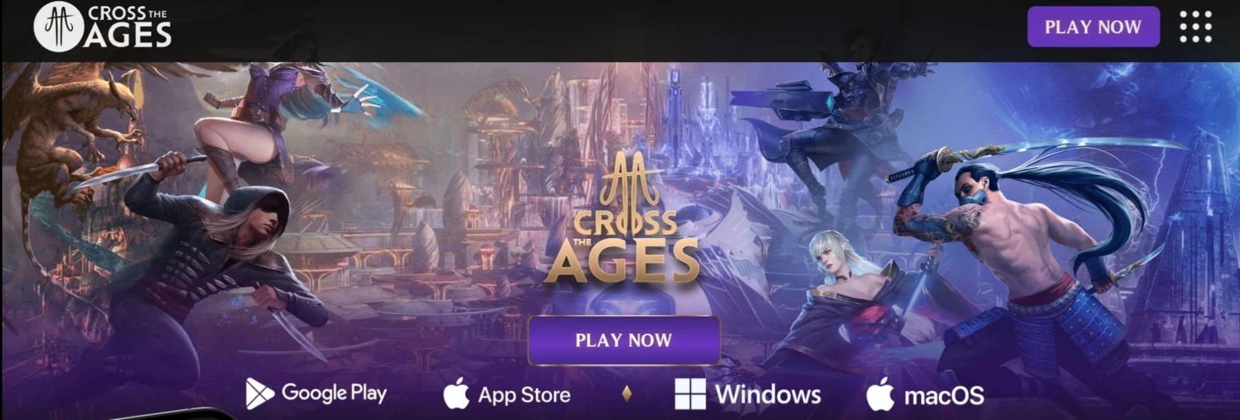 Сайт Cross The Ages