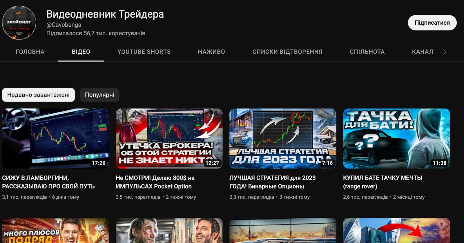 Успешный инвестор ютуб