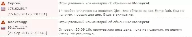 MoneyCat - отзывы