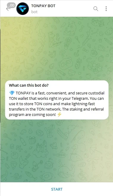 TonPay телеграмм