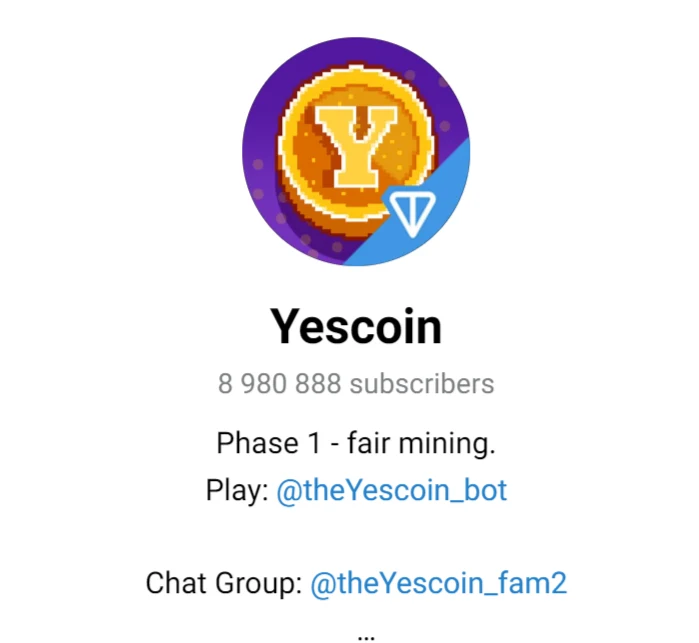 yescoin тапалка обзор