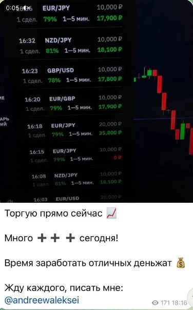 Пост в телеграм-канале Алексея Андреева