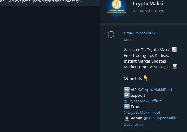Crypto Makki телеграм