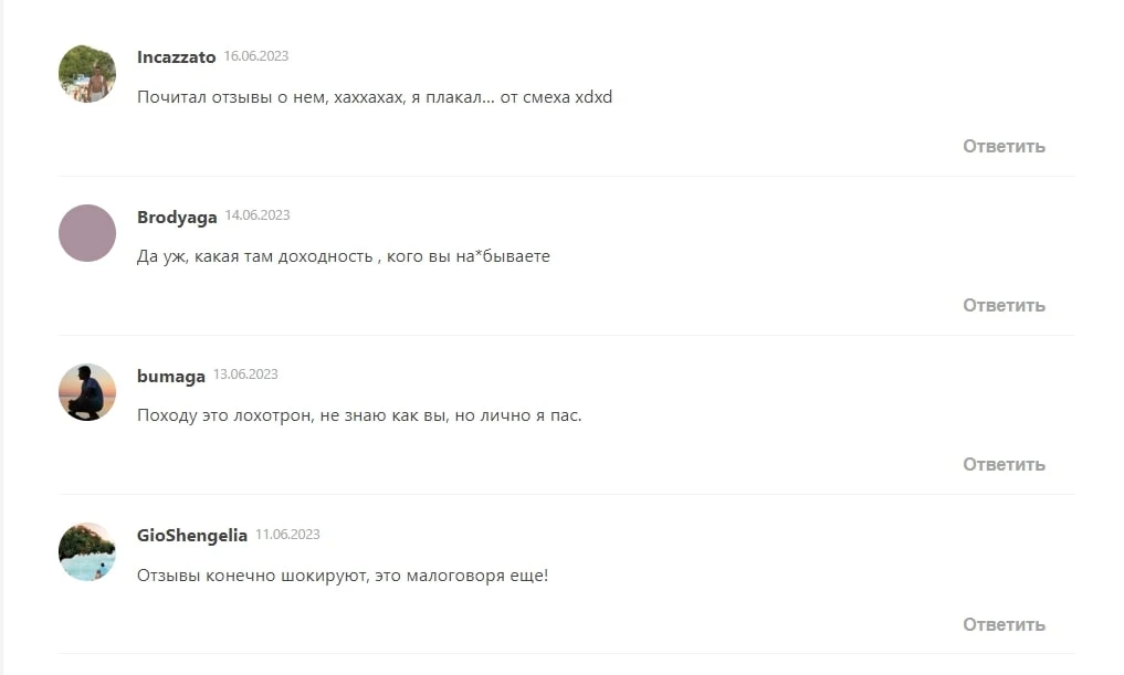 PR0investic отзывы клиентов