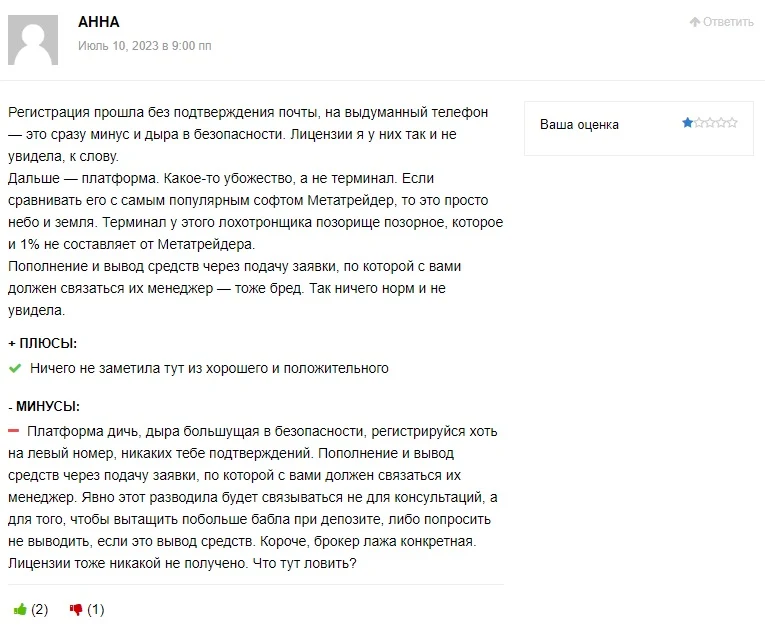 Nlm 86 Limited com - отзывы