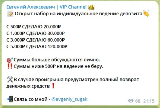 Евгений обзор проекта