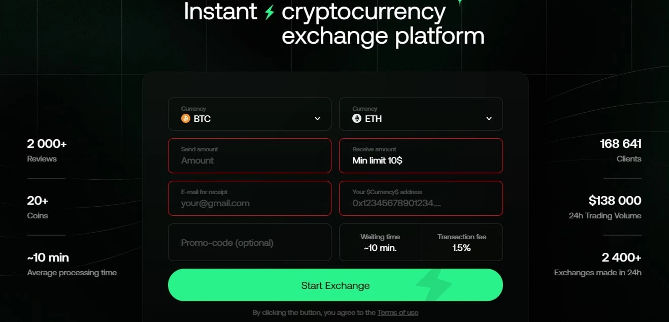 Crypto-Chainex.com сайт