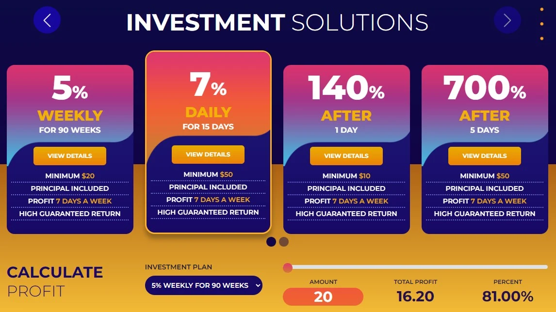 Crypto Push тарифы компании