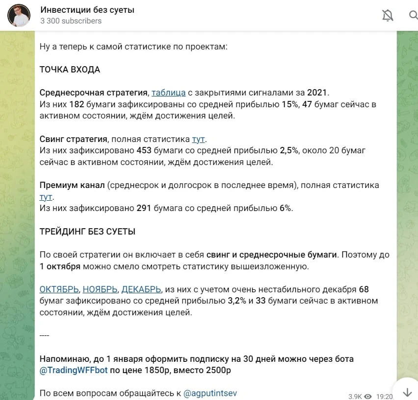 Мирослав Инвест телеграмм
