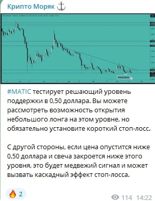 Крипто моряк сигнал