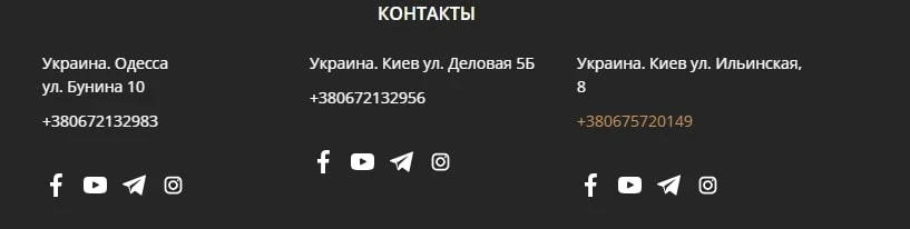 контакты Double Case