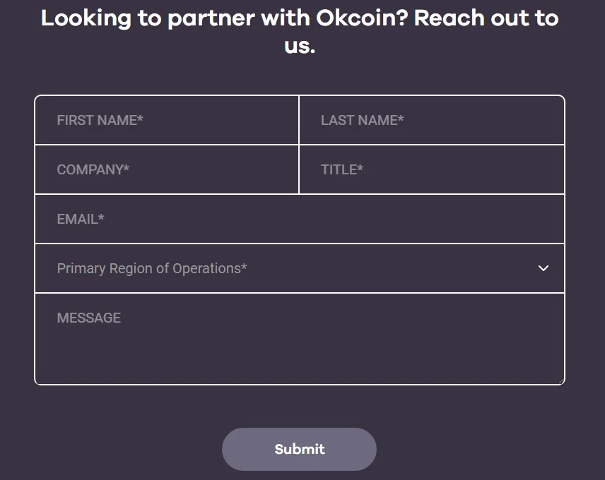 Регистрация на OkCoin