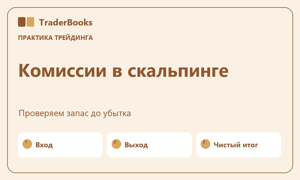 Комиссии в скальпинге: расчёт точки безубыточности