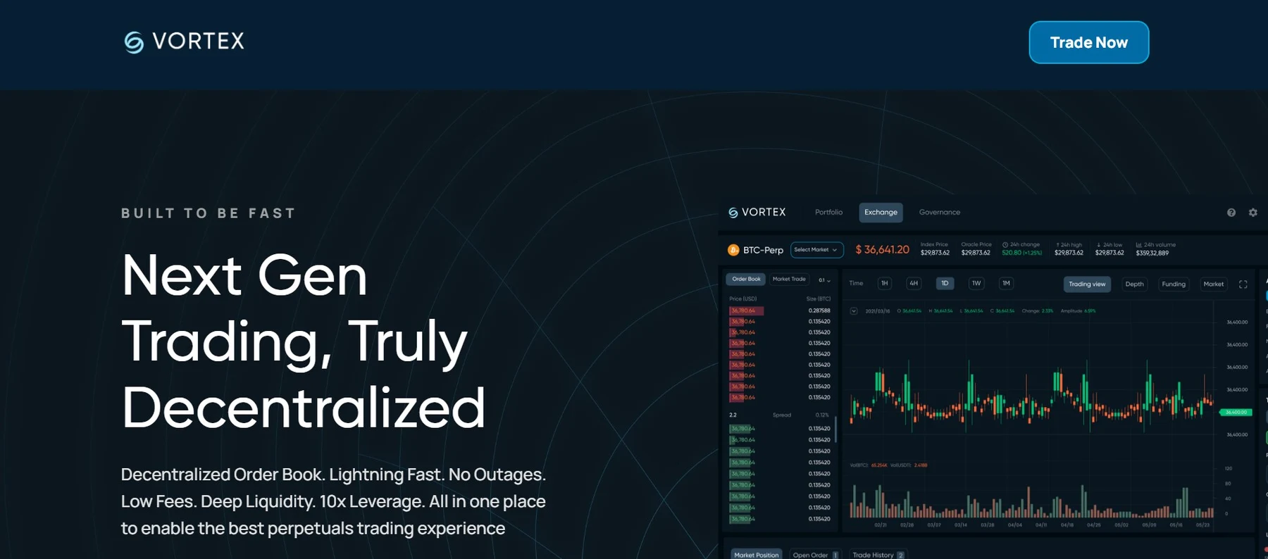 Vortex Protocol обзор сайта