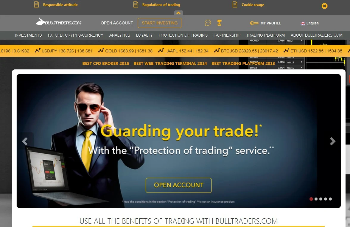 BullTraders брокер сайт обзор