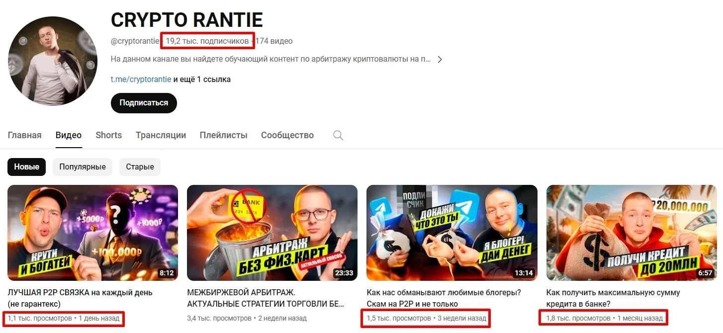 Crypto Rantie ютуб