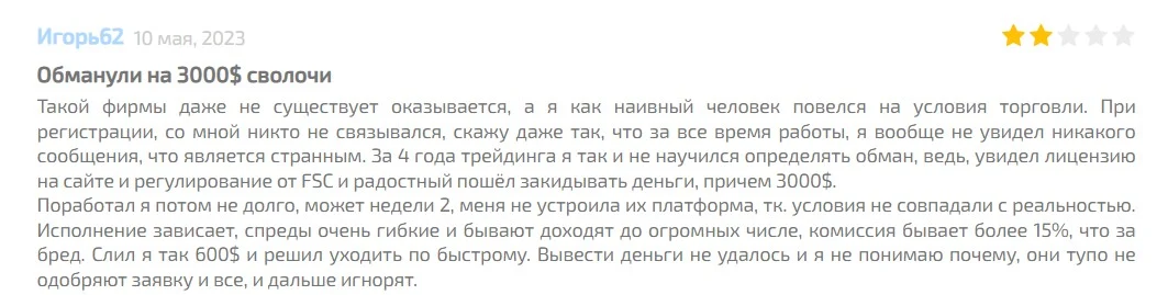 Arbitrage Profits Limited отзывы