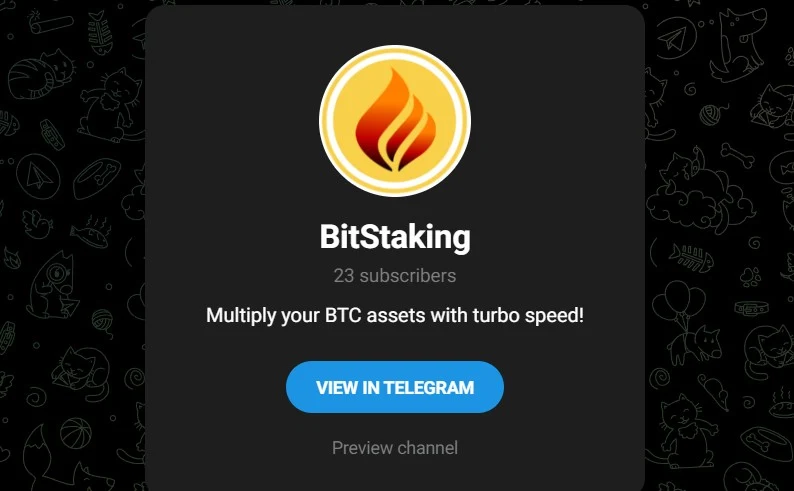 Bit Stacking телеграм