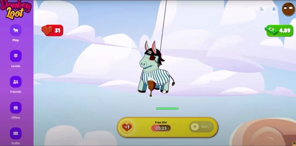 Donkey Loot - игра