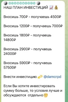 damirdts инвестиции
