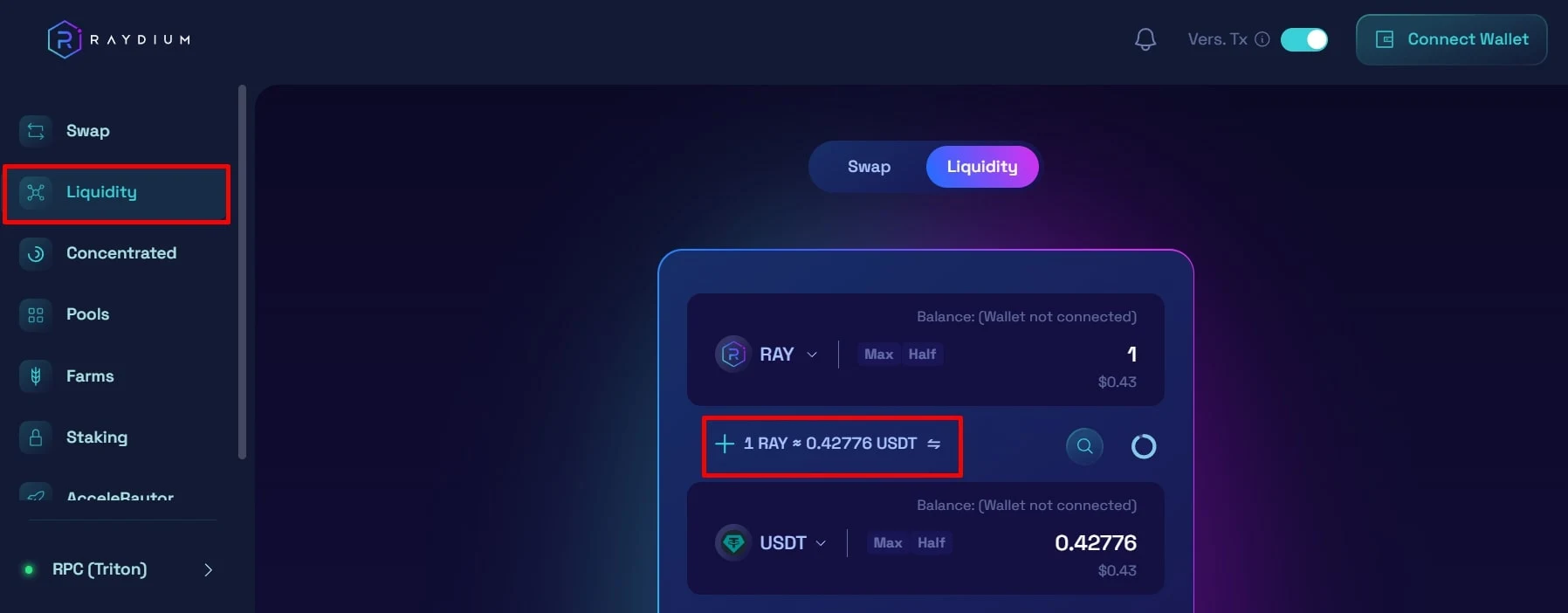 Raydium сайт инфа 