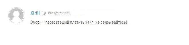 Quopi отзывы