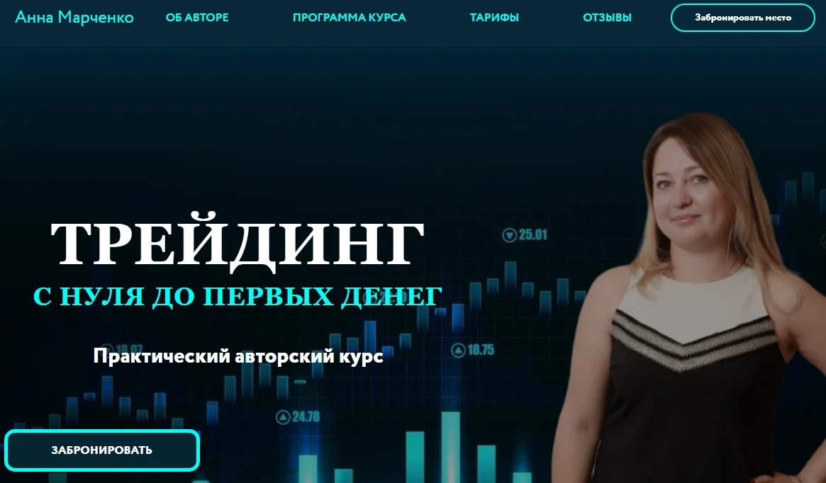 Обзор сайта Анна Марченко