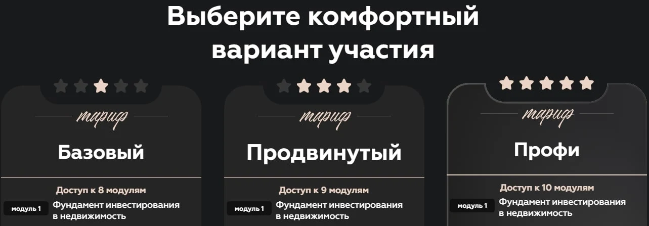 Станислав Хрянин тарифы