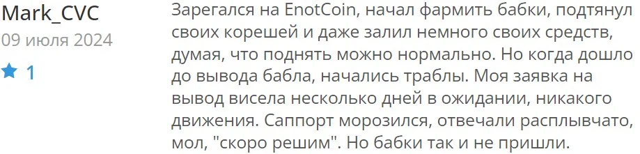 enotcoin in отзывы