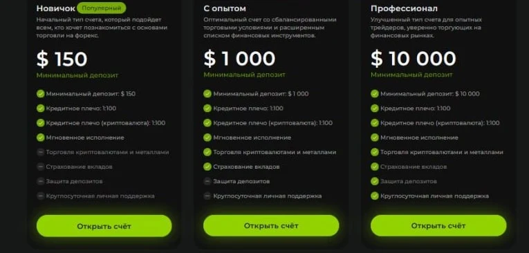 RCBTRK сайт тарифы