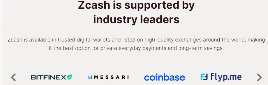 Партнеры ZCash