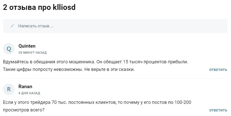 Отзывы о Mansoduox ioisoio klliosd