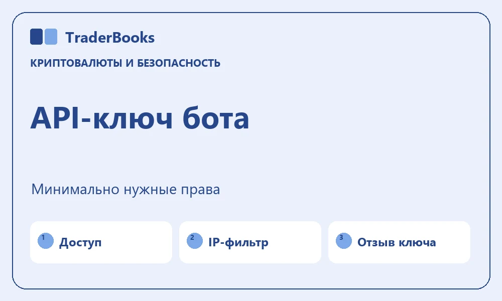 API-ключ торгового бота: права доступа и безопасность