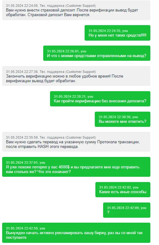 биржа volubit