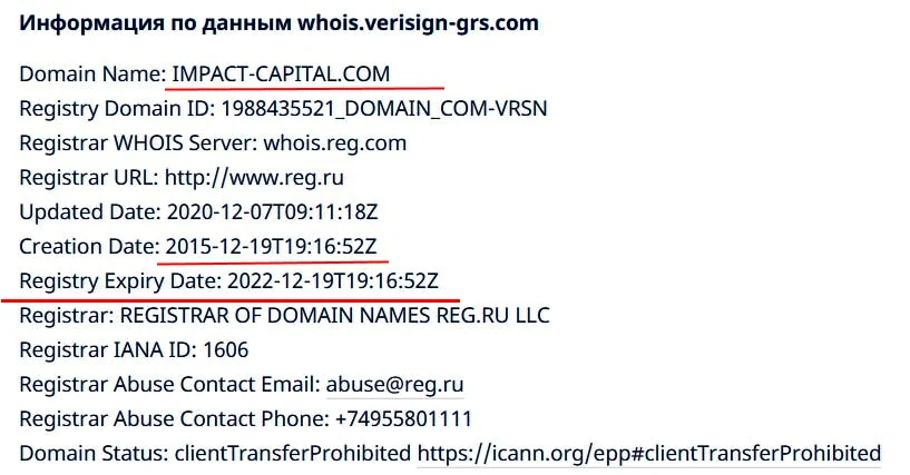ИНформация о сайте