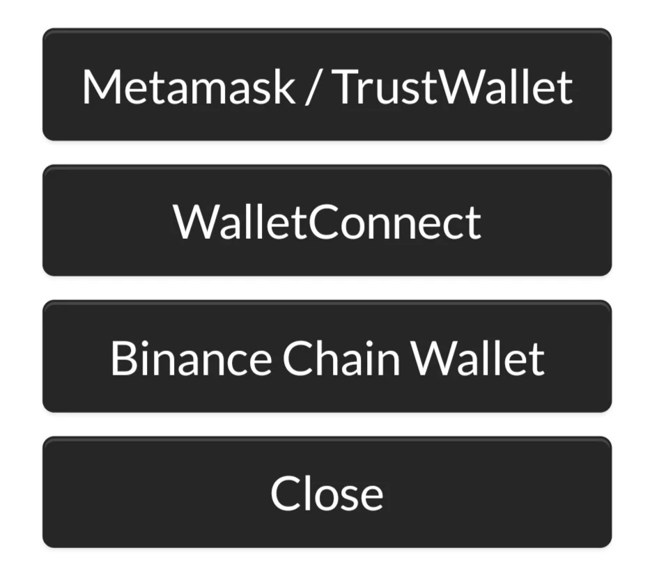 Poocoin меню сервиса